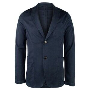 Men's Garment-Dyed Slim Fit Blazer Jacket - M-40R